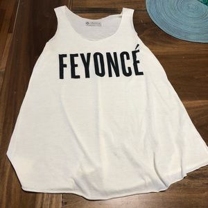 Feyonce (fiancé) tank top